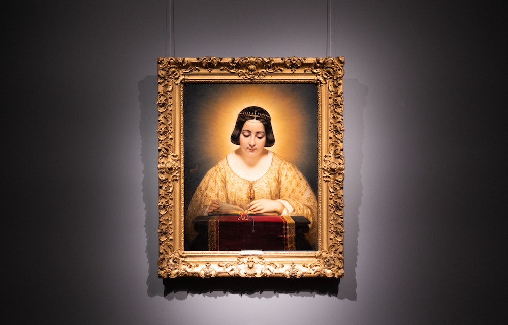 tendinte design tablou clasic